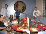 Another view of Jeannie's Beautiful 
       Table 
Thanksgiving, 2009        