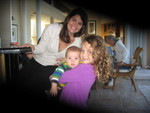 Jeanne with baby boy Taylor and his Big Sister Hailey