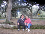  Andy and his Mom on the Hiking Trail,
 Saturday, November 28th