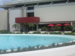   Reflecting pool and outside Dining