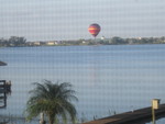  A Hot Air Balloon over Lake Ruby ! 
   October 14th