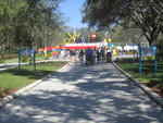  Walking from the Parking Lot to
    Legoland  Entrance