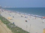  The beach before it is populated
