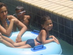 Dena and Kylee enjoy the Lazy River