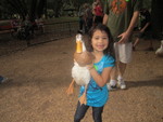   Kylee Caught a Goose !