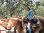   Brandi on her Pony