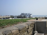  Part of the Fort with our Ferryboat in
the background