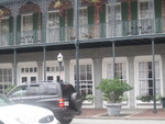  Some Hotels Retain the French Look
 on Balconies and Doors