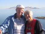  First day of Our National Parks Tour
 Great Salt Lake in the Background