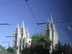  The  impressive Mormon Temple
Salt Lake City