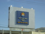 Salt Lake City--
site of the Winter Olympics in 2002